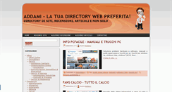 Desktop Screenshot of addami.com